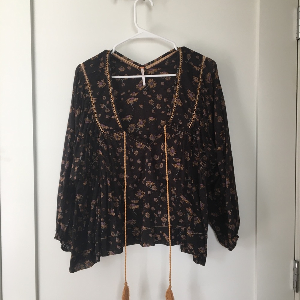 Free People Babydoll shirt